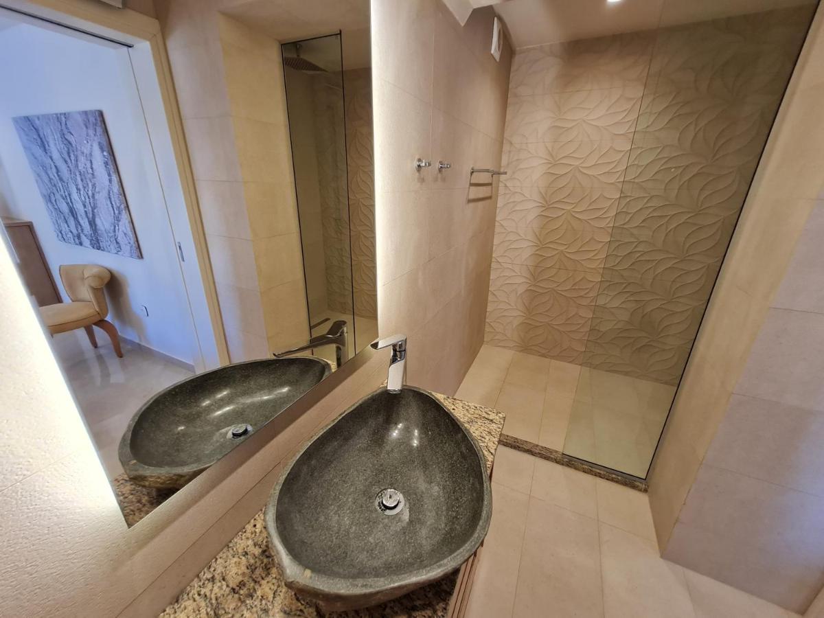 Summerwine Luxury Villa Sea View Private Pool Spartylas Eksteriør bilde