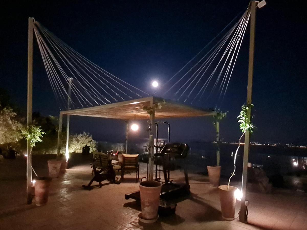 Summerwine Luxury Villa Sea View Private Pool Spartylas Eksteriør bilde