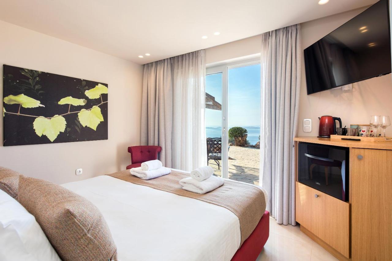 Summerwine Luxury Villa Sea View Private Pool Spartylas Eksteriør bilde